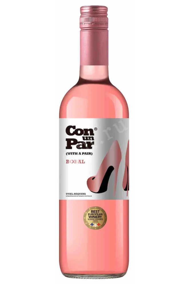 Вино Con Un Par Bobal Utiel-Requena DO  0.75 л