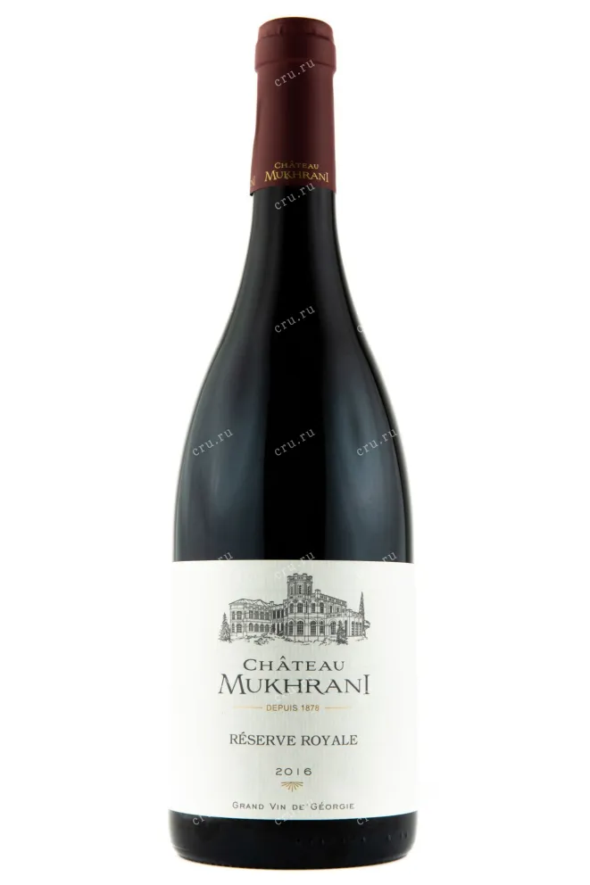 Вино Chateau Mukhrani Reserve Royal Red Dry 2016 0.75 л