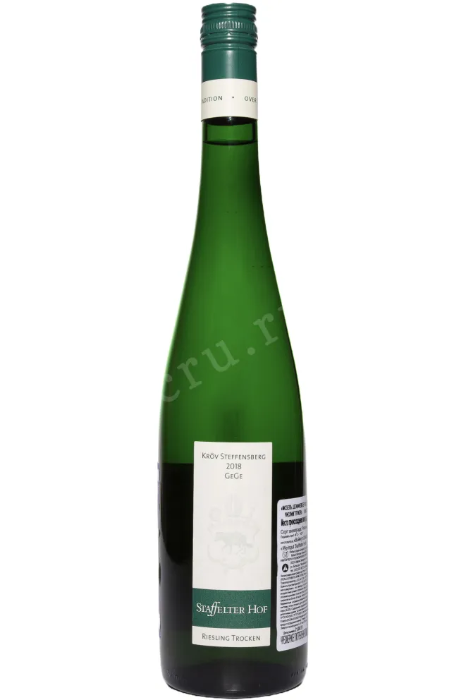 Вино Staffelter Hof Krov Steffensberg GeGe Riesling Trocken 2018 0.75 л