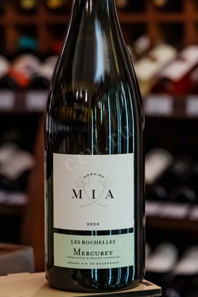 В магазине Крю Профи Domaine MIA Les Rochelles Mercurey 2020 0.75 л