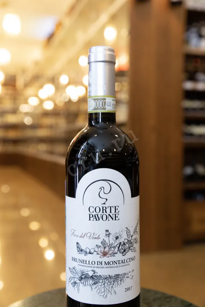 В магазине Крю Профи Corte Pavone Brunello di Montalcino Fiore del Vento 2017 0.75 л
