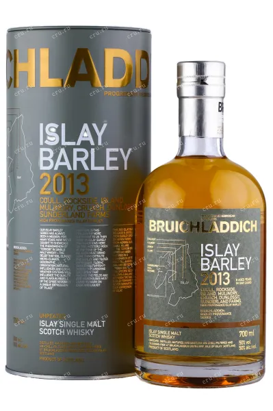 Виски Bruichladdich Islay Barley in tube  0.7 л