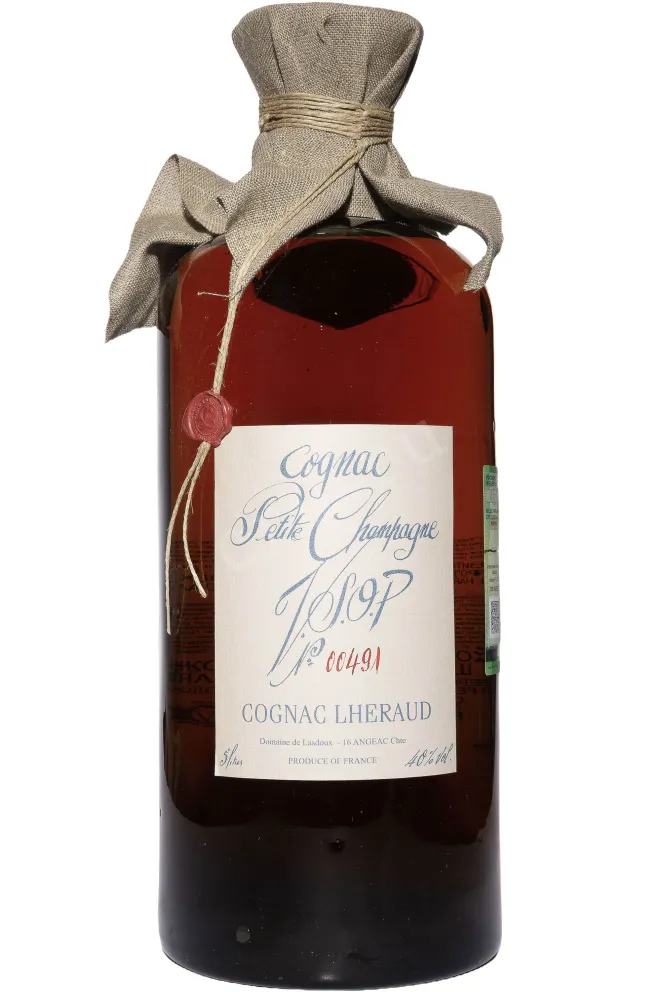Бутылка Lheraud Petite Champagne VSOP in wooden box 2020 5 л