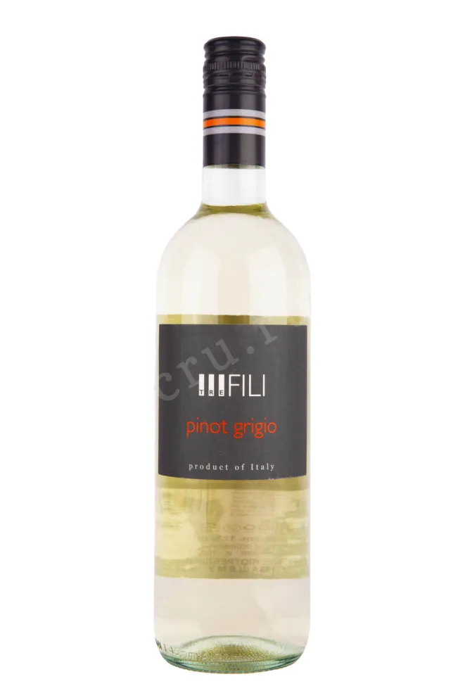 Вино Tre Fili Pinot Grigio 2022 0.75 л