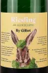 Этикетка Gillot Riesling De-alcoholized 0.75 л