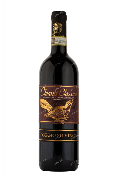 Вино Poggio Su Vinci Chianti Classico  2016г 2018 0.75 л