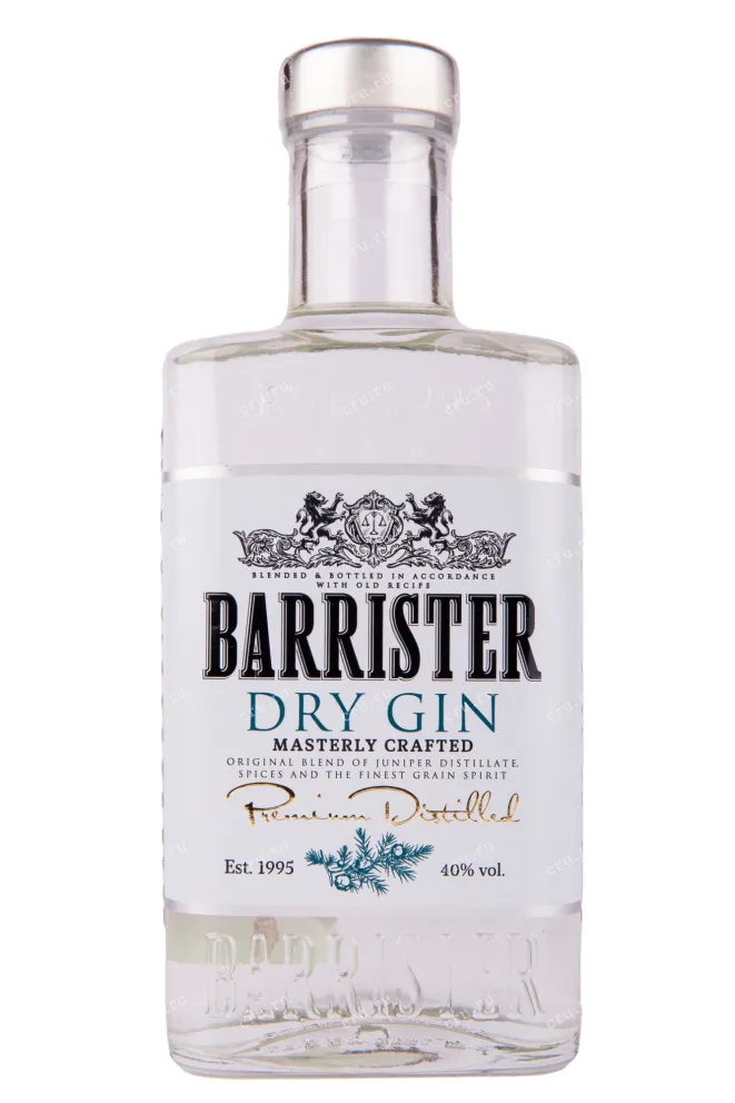Джин Barrister Dry  0.375 л