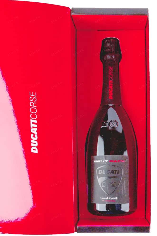 В подарочной коробке Contadi Castaldi Franciacorta Ducati Corse in gift box 0.75 л