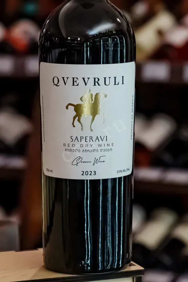 В магазине Крю Профи Qvevruli Saperavi 2023 0.75 л