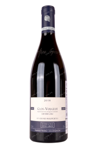 Вино Domaine Anne Gros Clos Vougeot Grand Cru Le Grand Maupertui 2018 0.75 л