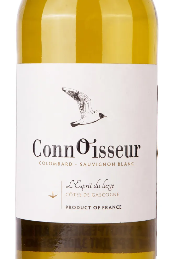 Этикетка Connoisseur Cotes de Gascogne L'Esprit du Large 2018 0.75 л
