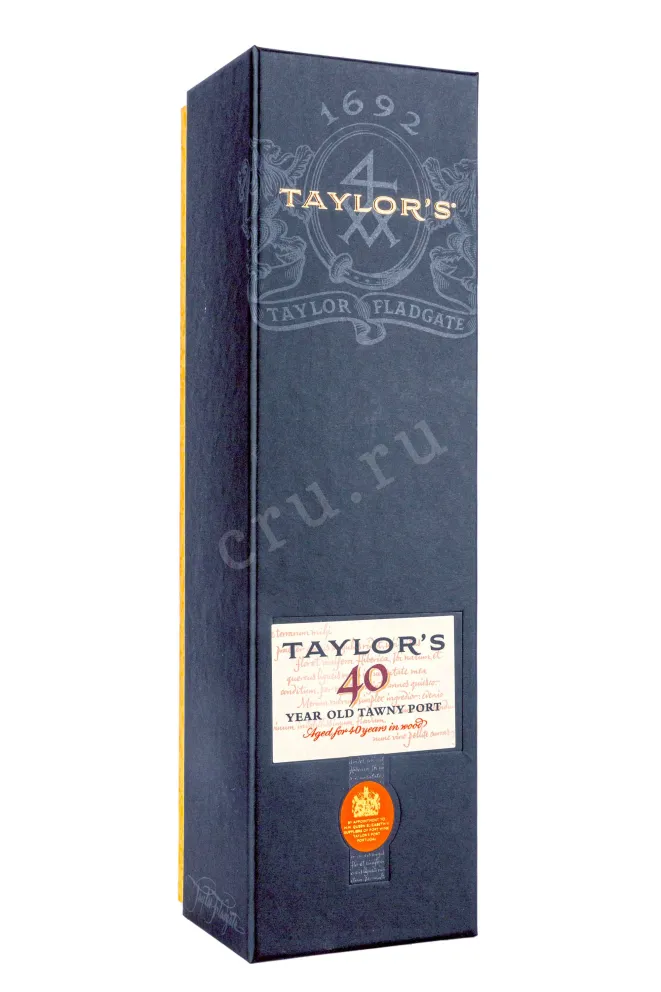 Подарочная коробка Taylors Tawny Port 40 Years Old with gift box 1982 0.75 л