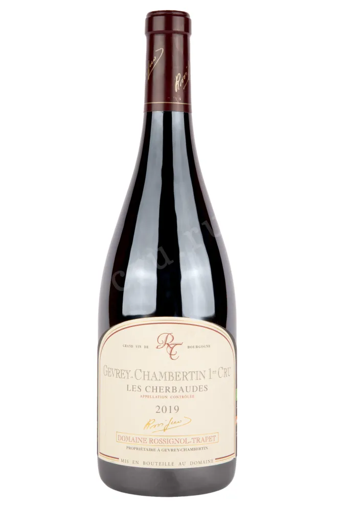 Вино Domaine Rossignol-Trapet Gevrey Chambertin 1er Cru  Les Cherbaudes 2019 0.75 л