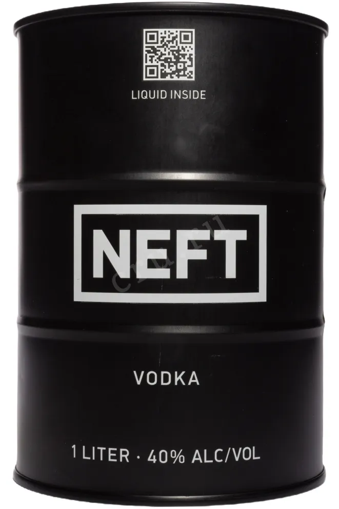 Водка Нефть Черная в металлической бочке  1 л
