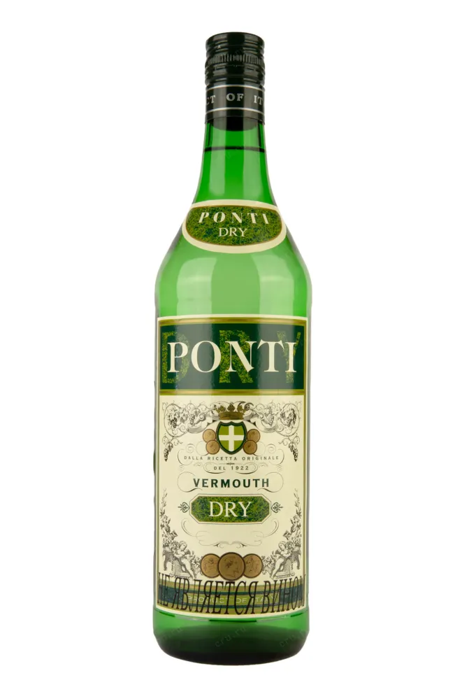 Вермут Ponti Dry  1 л