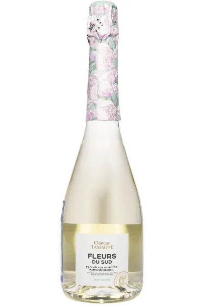 Игристое вино Шато Тамань Флерс дю Сюд 2024 0.75 л