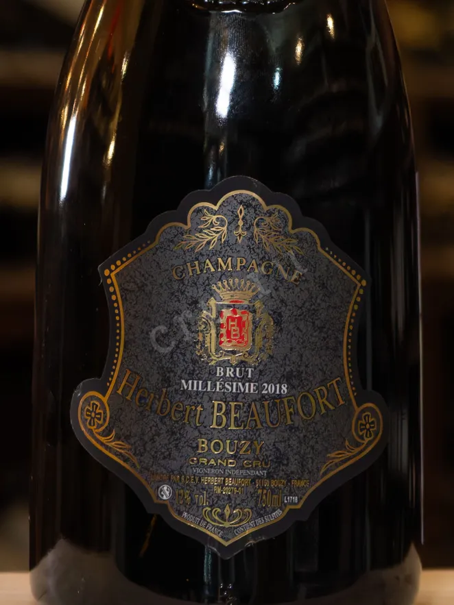 В магазине Крю Профи Herbert Beaufort Cuvee La Favorite Bouzy Grand Cru 2018 0.75 л