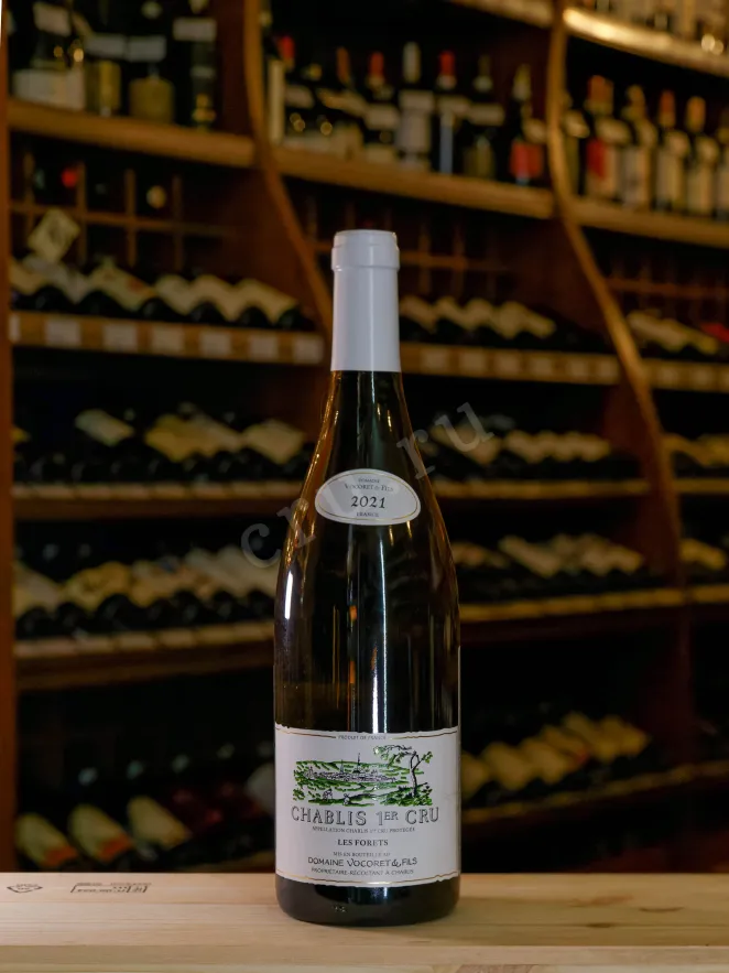 В магазине Крю Профи Domaine Vocoret et Fils Chablis Premier Cru Les Forets 2021 0.75 л