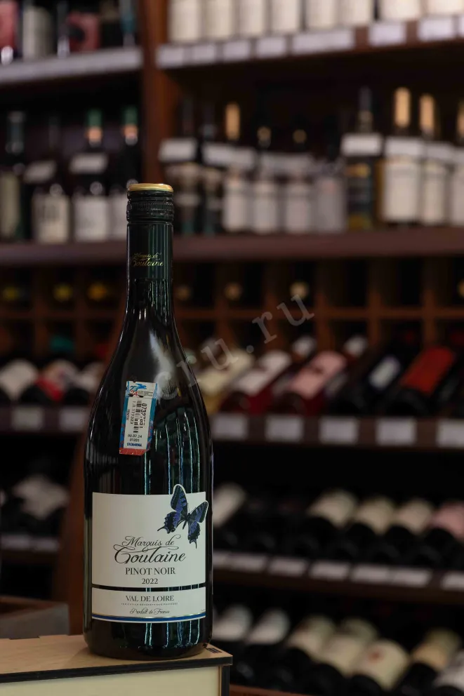 В магазине Крю Профи Marquis de Goulaine Pinot Noir 2022 0.75 л