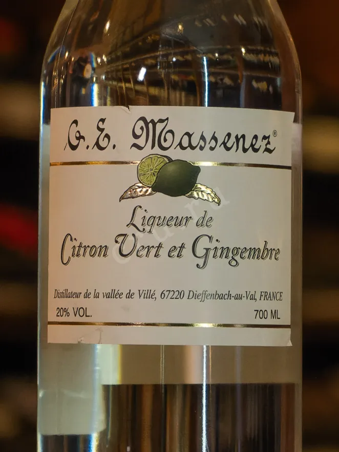 В магазине Крю Профи Massenez Citron Vert et Gingembre 0.7 л