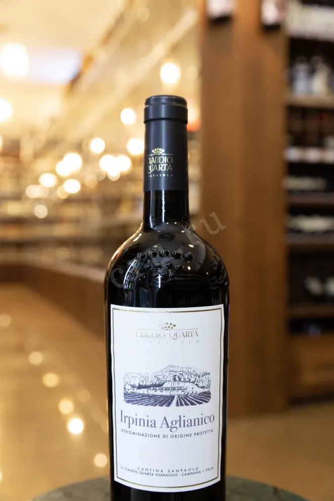 Вино Claudio Quart Irpinia Aglianico Rosso 2020 0.75 л