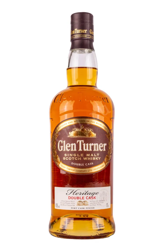 Виски Glen Turner Heritage Double Cask Port Cask Finish in gift box  0.7 л