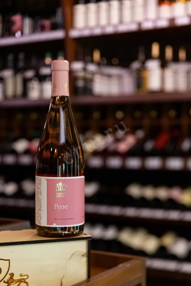 В магазине Крю Профи Dubinin Winery Rose Merlot 2022 0.75 л