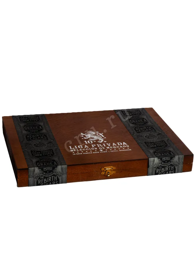 Коробка сигар Drew Estsate Liga Privada Selection de Mercado Toro *10 0 л