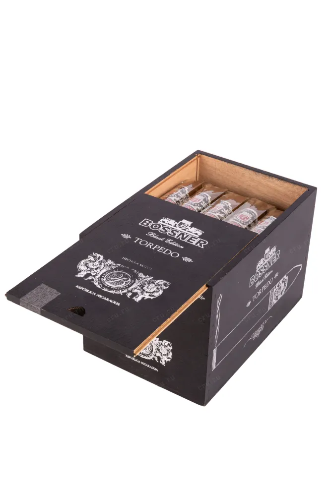 Коробка с сигарами Босснер Блэк Эдишн Торпедо