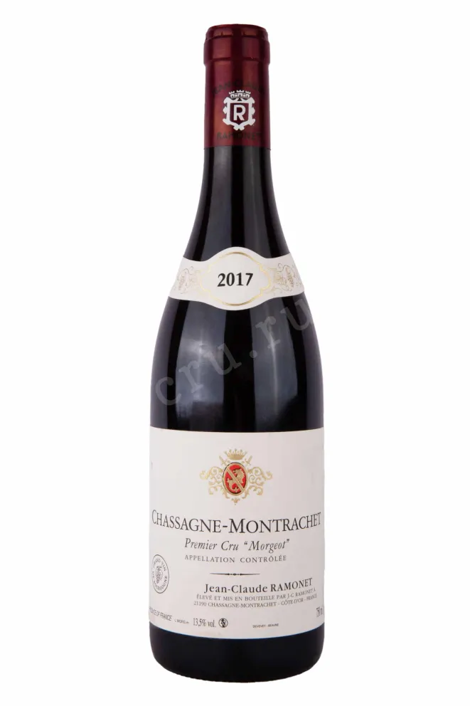 Вино Domaine Ramonet Chassagne-Montrachet 1-er Cru AOC Morgeot 2017 0.75 л