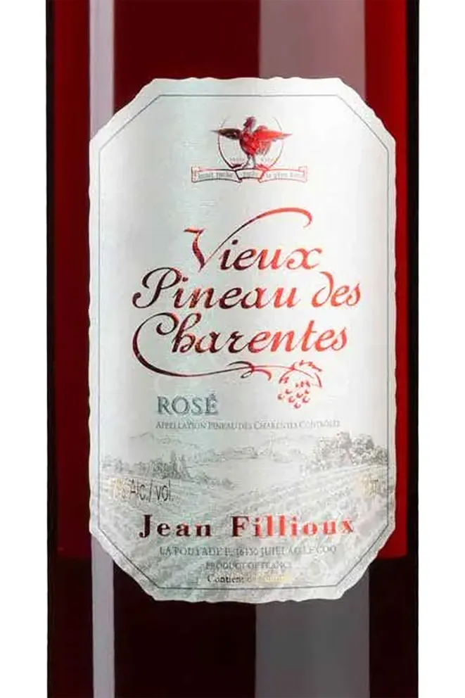 Этикетка Jean Fillioux Rose 0.75 л
