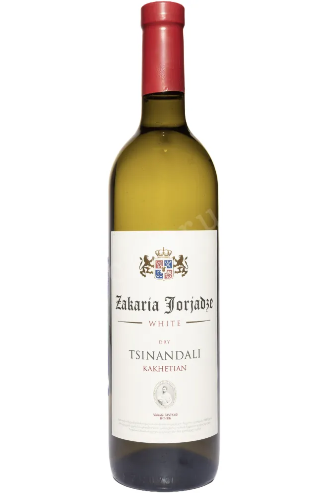 Вино Zakaria Jorjadze Tsinandali 2019 0.75 л