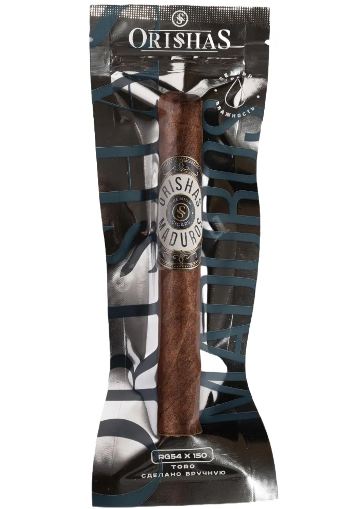 Сигара Orishas Maduros R54 Toro Hermetic
