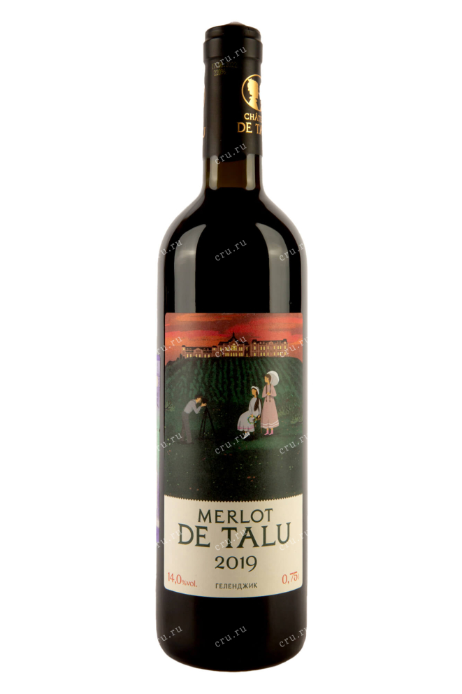 Вино Мерло де Талю 2019 0.75 л