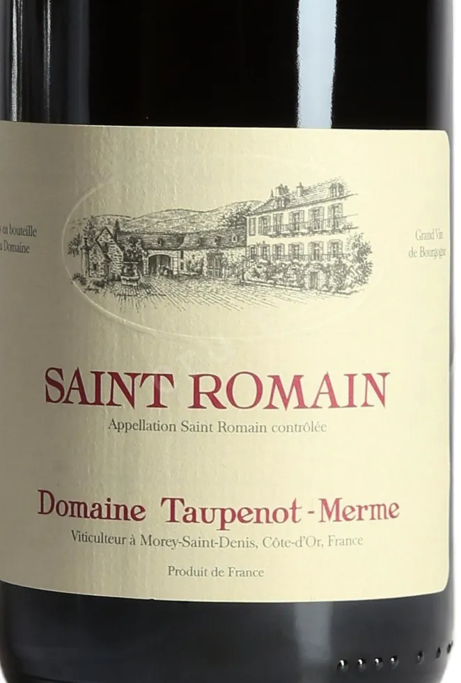 Этикетка Domaine Taupenot-Merme Saint Romain 2023 0.75 л