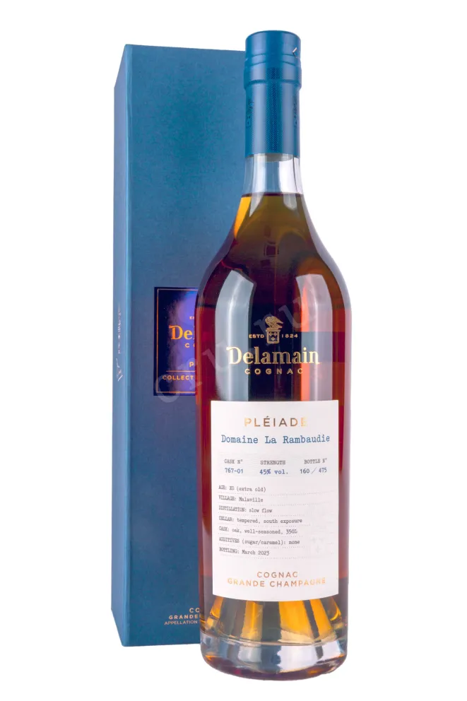 Коньяк Delamain Pleiade Collection Revelation La Rambaudie in gift box  0.7 л