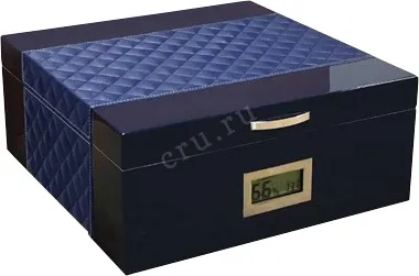 Humidor Aficionado Hampton Blue 150 Cigars
