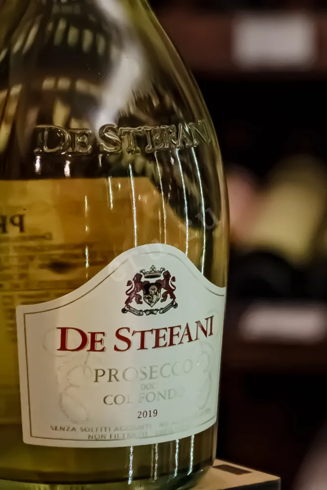 В магазине Крю Профи De Stefani Prosecco Col Fondo 2019 0.75 л