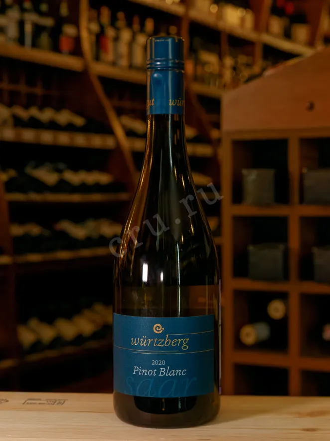 В магазине Крю Профи Weingut Würtzberg Pinot Blanc White 2020 0.75 л