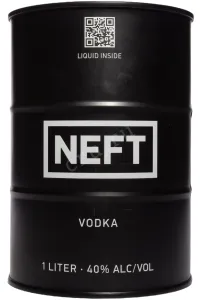 Водка Нефть Черная в металлической бочке  1 л