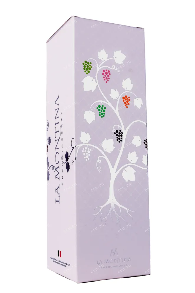 Подарочная коробка Montina Franciacorta Brut in gift box 2023 1.5 л