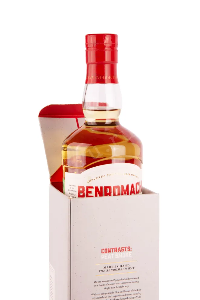 Виски Бенромах Пит Смоук 2010 0.7 в подарочной коробке 