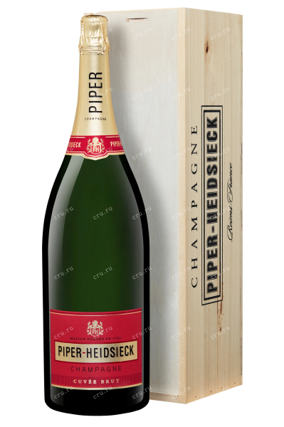 Шампанское Piper Heidsieck Cuvee Brut in gift box  3 л