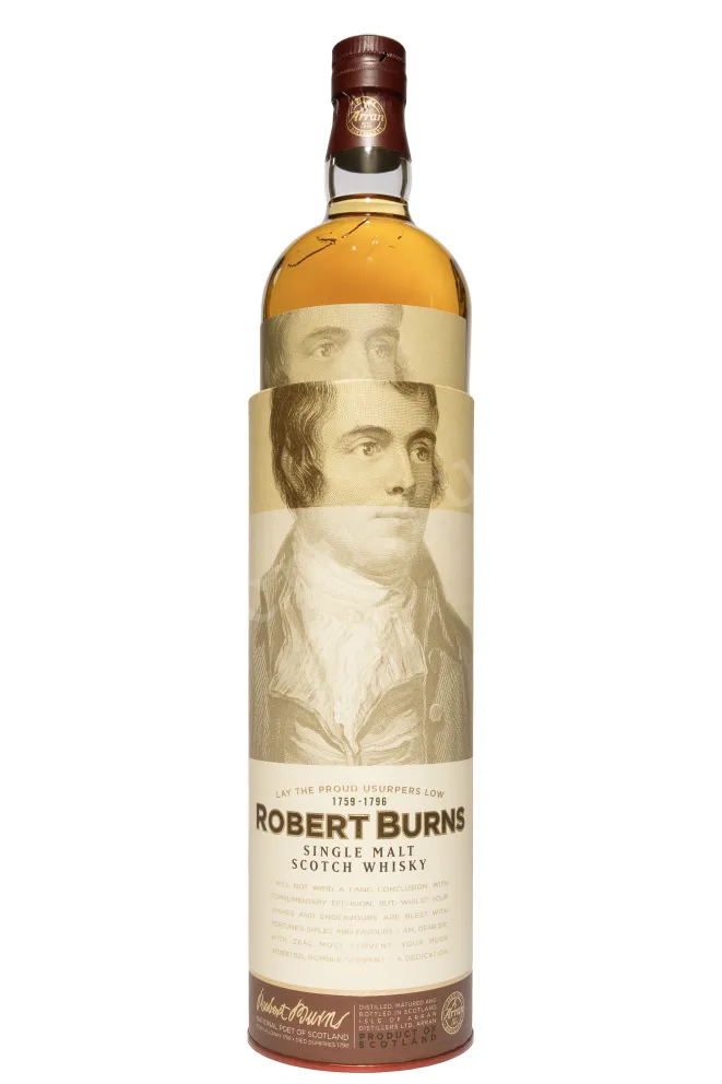 В тубе Robert Burns Single Malt in tube 0.7 л