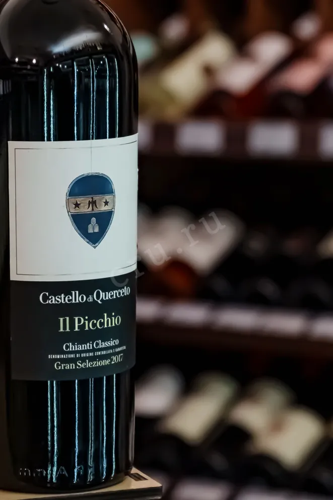 В магазине Крю Профи Castello di Querceto Il Picchio Chianti Classico Gran Selezione 2017 0.75 л