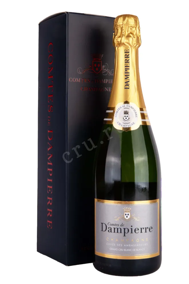 Шампанское Dampierre Cuvee Des Ambassadeurs Blanc De Blancs 2018 0.75 л