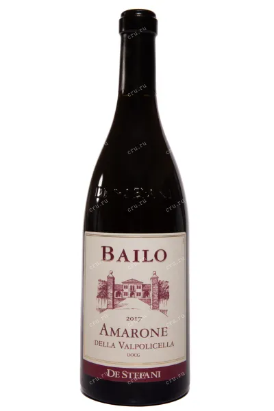 Вино De Stefani Bailo Amarone Della Valpolicella DOCG 2017 0.75 л