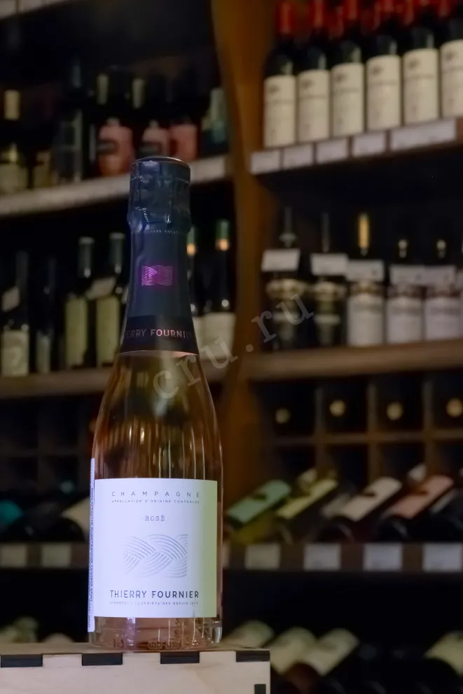 В магазине Крю Профи Thierry Fournier Rose Brut 2023 0.375 л