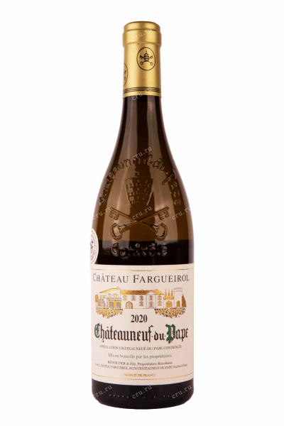 Вино Chateau Fargueirol Chateauneuf-du-Pape 2020 0.75 л