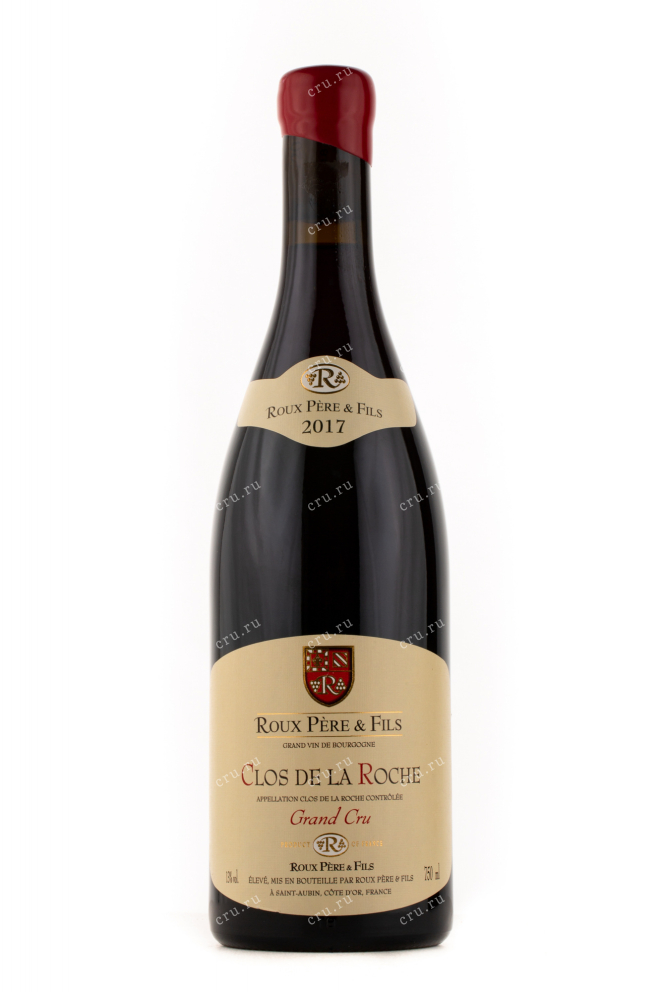 Вино Clos de la Roche Grand Cru Roux Pere et Fils 2017 0.75 л